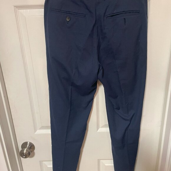 Haggar Tailored Fit Navy Slacks - 30 x 30 - Picture 3 of 3